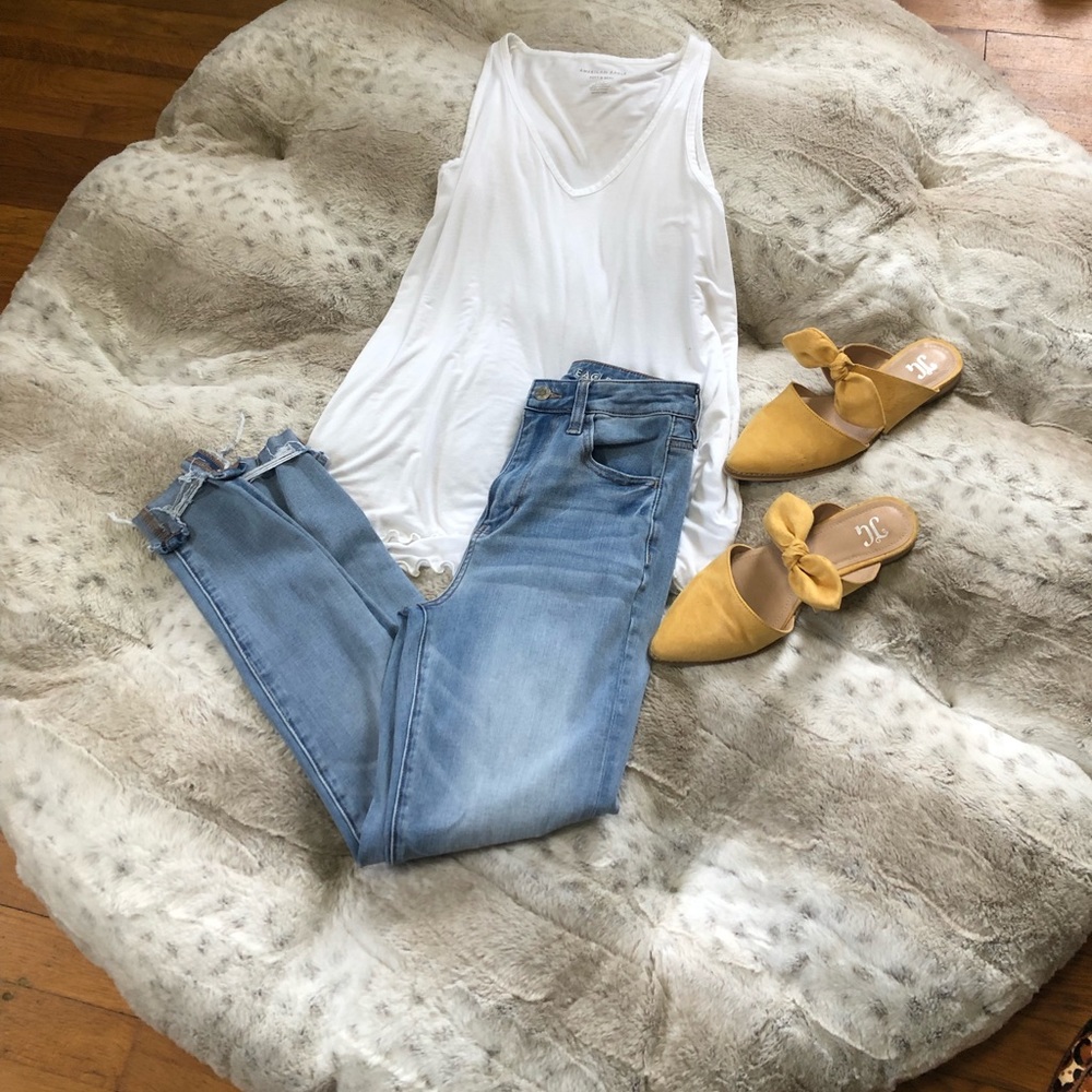 American Eagle High Rise skinny jeggin